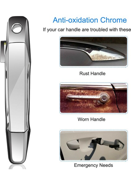 Ön Arka Dış Kapı Kolu Için Chevy Silverado Banliyö Gmc Yukon Sierra Pikap 20828258,22738722,22738725,22738726 (Yurt Dışından) indirimleri