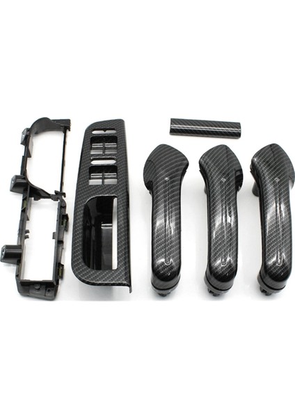 Karbon Fiber Lhd Araba Ön Arka Sol Kapı Çekme Kolu Vw Bora Golf 4 Mk4 Jetta 1999-2004 (Yurt Dışından)
