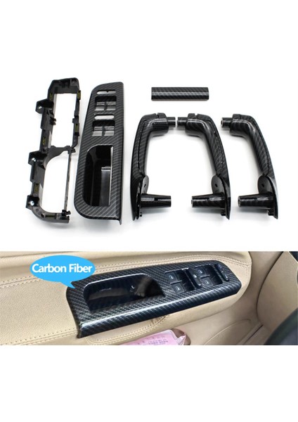 Karbon Fiber Lhd Araba Ön Arka Sol Kapı Çekme Kolu Vw Bora Golf 4 Mk4 Jetta 1999-2004 (Yurt Dışından) modelleri