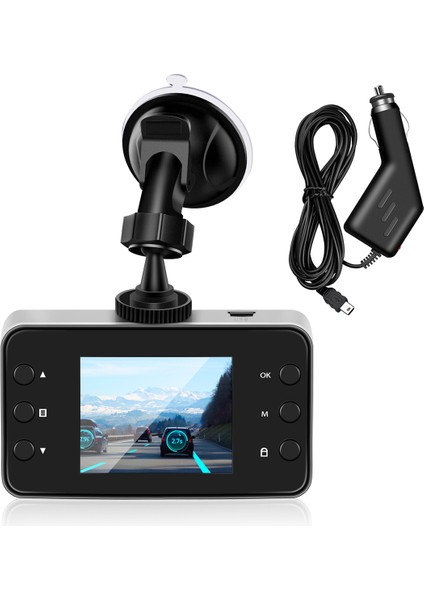 2.2 Inç Araba Dvr Dash Camera Full 1080P Döngü Kayıt Hareket Algılama Sürücü Kaydedici Geniş Açılı Gece Görüşü Dashcam (Yurt Dışından) fiyatları
