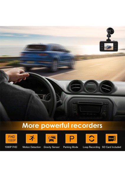 2.2 Inç Araba Dvr Dash Camera Full 1080P Döngü Kayıt Hareket Algılama Sürücü Kaydedici Geniş Açılı Gece Görüşü Dashcam (Yurt Dışından) indirimleri