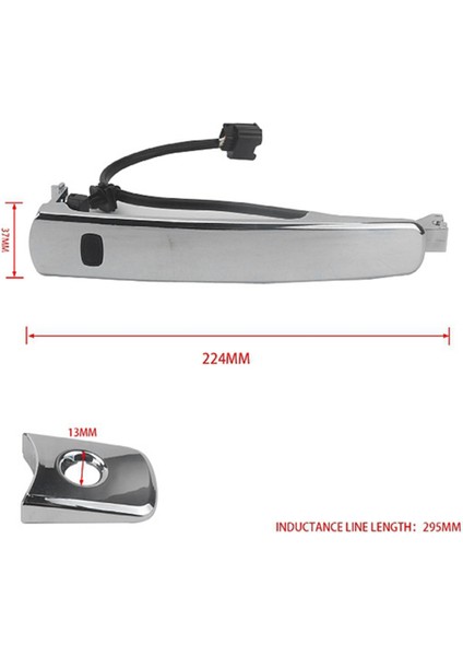 1 Set Kapı Kulpları 80640CZ31B 80645CA000 80640-CA012 80646-CA000 Nissan Infiniti FX35 FX45 Murano Rogue (Yurt Dışından) modelleri