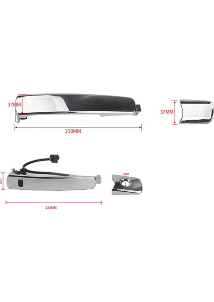 1 Set Kapı Kulpları 80640CZ31B 80645CA000 80640-CA012 80646-CA000 Nissan Infiniti FX35 FX45 Murano Rogue (Yurt Dışından) fırsatları