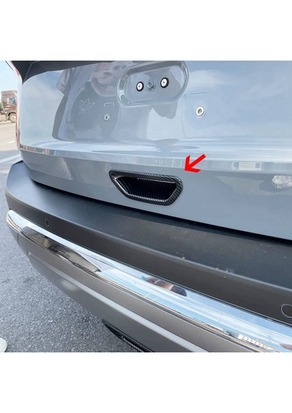 Nissan X-Trail T33 2021 2022 x Trail Karbon Fiber Araba Arka Kapı Bagaj Kapağı Tutma Kasesi Kapağı Trim Dış Aksesuarları (Yurt Dışından) fırsatları