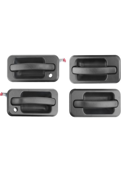 4pcs Dış Dış Dış Kapı 2003-2009 Için Otomatik Parçalar Hummer H2 Siyah Dokulu 131609870457 15104792 10360326 (Yurt Dışından) fiyatları