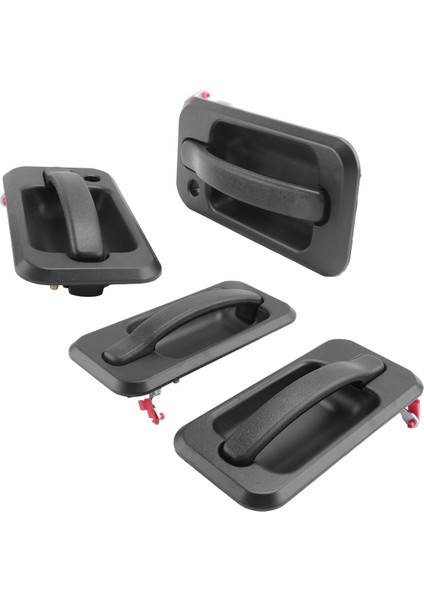 4pcs Dış Dış Dış Kapı 2003-2009 Için Otomatik Parçalar Hummer H2 Siyah Dokulu 131609870457 15104792 10360326 (Yurt Dışından) modelleri