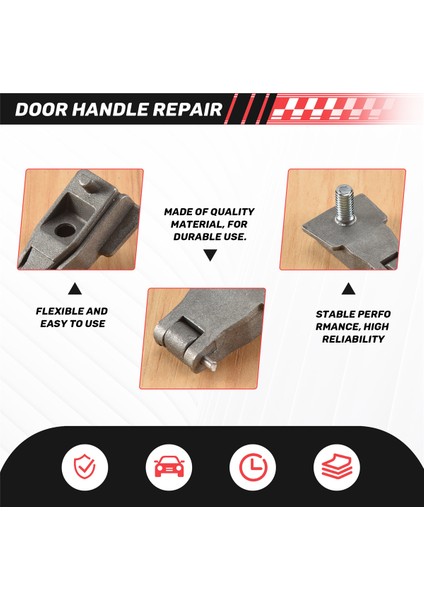 Krom Dış Kapı Tutucu Fiat Için Menteşe Onarımı 500 51964555 (Yurt Dışından) indirimleri