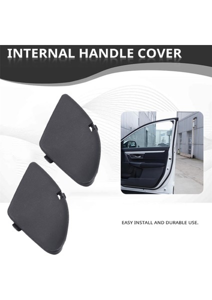 Iç Iç Kapı Kolu Kapak Kapağı Kapağı Honda Için Crv Cr -V 2007 - 2011 Siyah Renk Ön = Arka 1 Set (Yurt Dışından) fırsatları