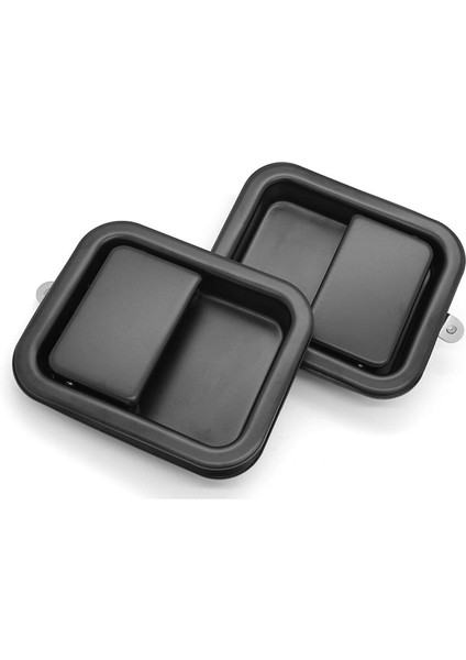 Metal Ön Dış Kapı Kolu Set Tam Kapı Tipi 55176382AE 55176383AE 1987-2006 Jeep Wrangler Tj L Yj (Yurt Dışından) fırsatları