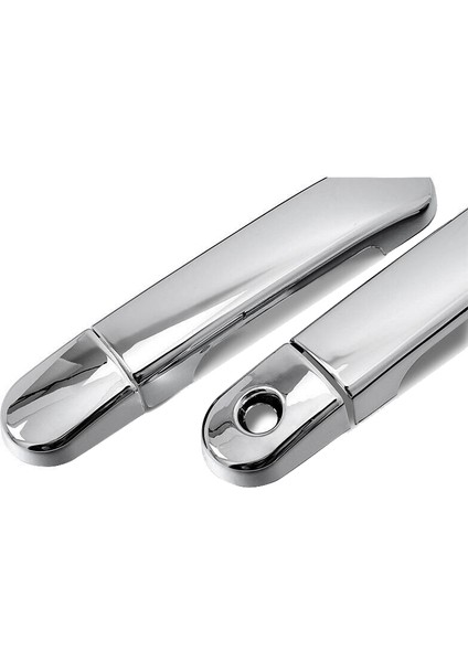 Nissan Versa Için Tiida Livina Latio 2004-2011 Krom Dış Dış Kapı Soyu Koruyucu Kapak Trim W/o Smarykey (Yurt Dışından) indirimleri