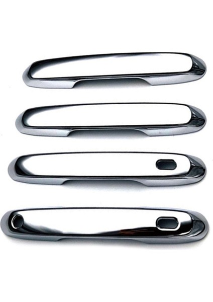 Toyota Land Cruiser Için 250 Prado LC250 2024 Araba Yan Kapı Kulpları Kapak Trim Aksesuarları Gümüş (Yurt Dışından)