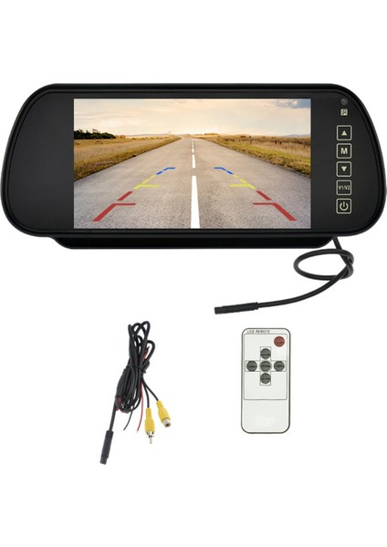 7 Inç Araba LCD Ayna Monitörü Park Ekranı Arka Görünüm Için Otomatik Ekran Yardımı Kamera (Yurt Dışından) modelleri
