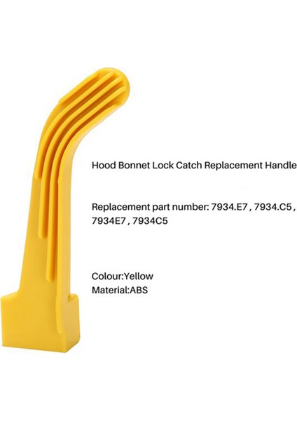 Araba Bonnet Hood Çekme Peugeot Ortağı Için Citroen Berlingo 2008-2017 7934E7 (Yurt Dışından) fiyatları