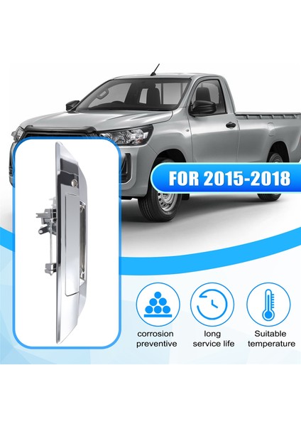 Toyota Hilux Revo 2015-2018 Için Keyhole 69090-0K100 ile Bagaj Kapısı Kapı (Yurt Dışından) fırsatları
