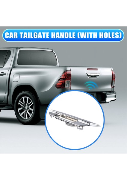 Toyota Hilux Revo 2015-2018 Için Keyhole 69090-0K100 ile Bagaj Kapısı Kapı (Yurt Dışından) indirimleri