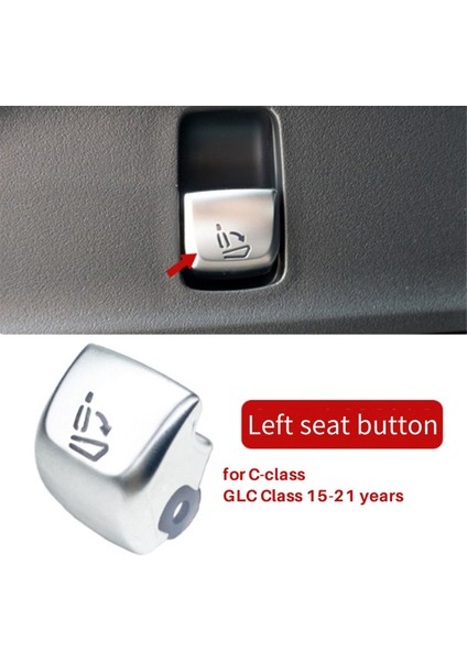 Sol Koltuk Anahtarı Düğmesi Onarım Düğmesi Kapağı - (Yurt Dışından)
