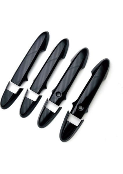 Araba Dış Kapı Kolu Kapağı Trim Koruyucu Siyah (Yurt Dışından) indirimleri