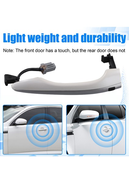 Dış Dış Akıllı Anahtar Kapı Kolu Ön Sol (Yurt Dışından) indirimleri