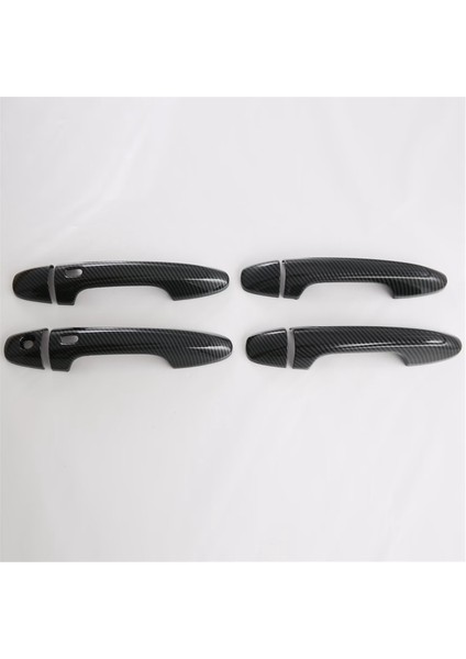 Abs Karbon Fiber Araba Kapı Kolu Kapağı Döşeme Çift Delik (Yurt Dışından) modelleri