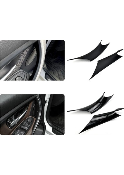 4 Adet Araba Iç Kapı Kolu Kapağı Döşeme Kol Dayama Çekme Kapağı A (Yurt Dışından) indirimleri