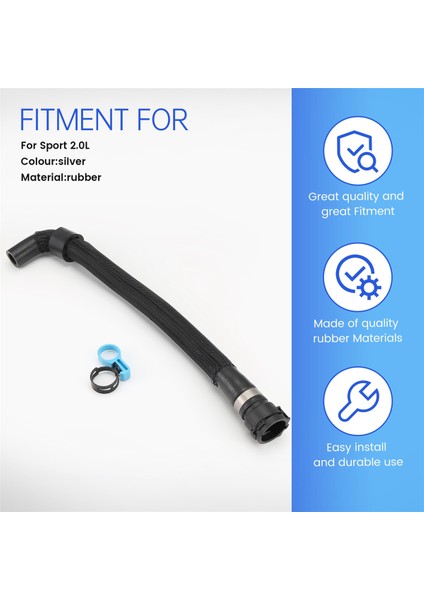 Motor Soğutma Suyu Radyatör Hortumu Su Pompası Giriş Hortumu Borusu (Yurt Dışından) indirimleri