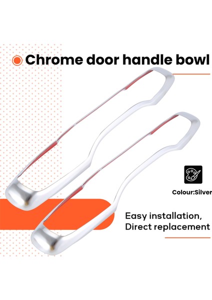 4pcs Araba Kapı Tutucu Trim Dekorasyonu Volvo XC60 XC90 S90 V90 2018 2019 2020 Krom Aksesuarları Için Uygundur (Yurt Dışından) fırsatları