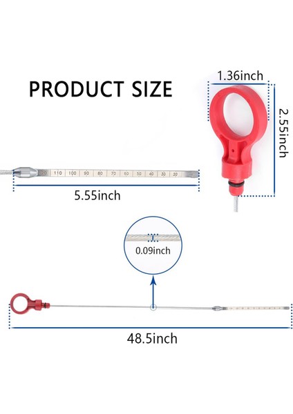 Otomatik Şanzıman Dip Çubuğu, No. 8863B 9336 42RLE Nag1 Şanzıman Sıvısı Dip Çubuğu (Yurt Dışından) fiyatları