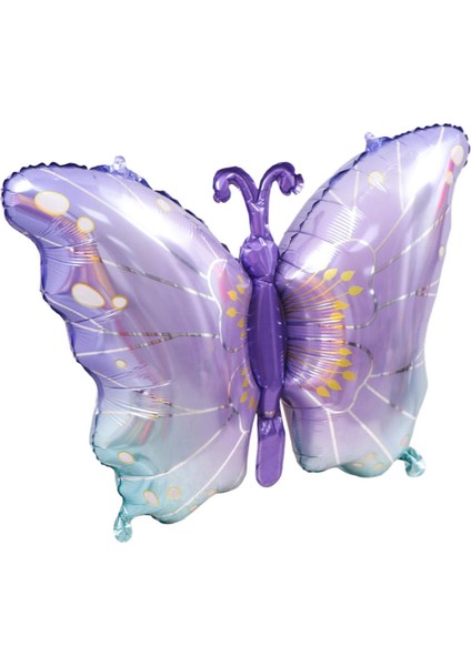 Mor Kelebek Folyo Balon