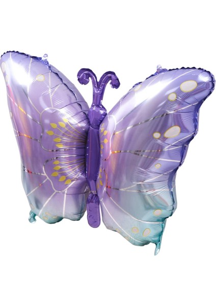 Mor Kelebek Folyo Balon modelleri