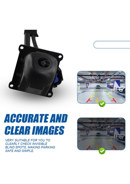 95766-F2001 Yeni Arka Görünüm Kamera Ters Kamera Hyundai Elantra Için Park Park Parkı Yedek Kamera 2016-2018 95766F2001 (Yurt Dışından) indirimleri