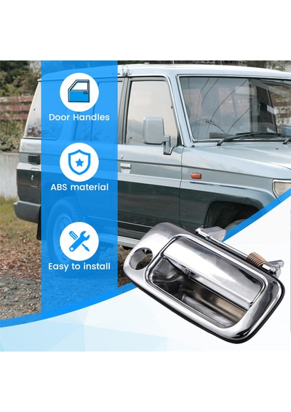 Toyota Land Cruiser Için Araba Dış Kapı Kolu 80 LC80 FZJ80 4500 1991-1997 Ön Sağ 69210-60020 (Yurt Dışından) indirimleri