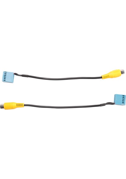 2pcs Araba Arka Bakış Kamera Rca Video Ters Kamera Dönüştürme Kablosu For-Mıb Passat Tiguan Golf RCD330 RCD330G (Yurt Dışından) modelleri