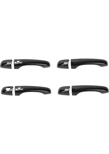 Araba Dış Kapı Kulpları Chrysler Için Kapak Trim 300 300C 2011-2023 Aksesuarlar - Abs Karbon Fiber (Yurt Dışından)