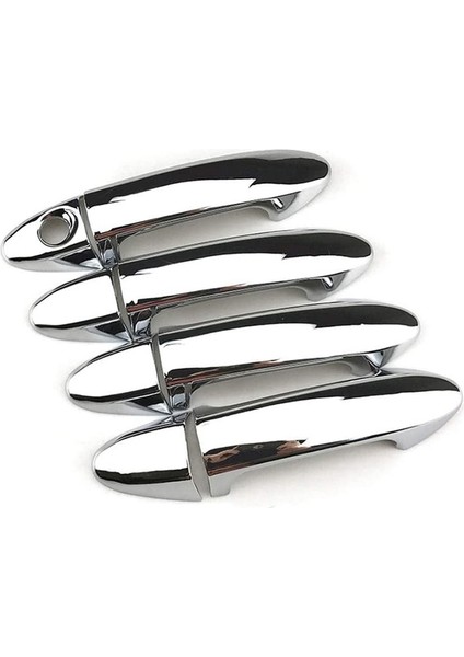 Ford Fiesta 2009 2012 2012 2012 Aksesuarları Için Araba Dış Kapı Tutucu Kapak Çıkartması, Gümüş (Yurt Dışından) fırsatları