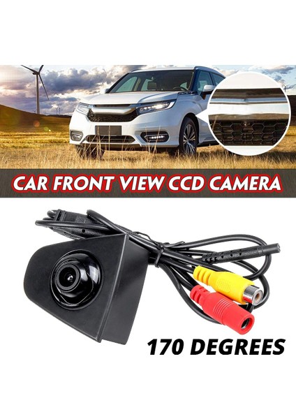 Araba Ön Logo Kamera Ön Görünüm Kamera Honda Xr-V Odyssey Crv Spesior Crosstour Için Park Parkı Su Geçirmez (Yurt Dışından) fiyatları