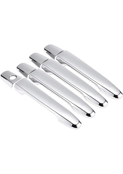 Abs Chrome Yan Kapı Kolu Kapak Trim 8pcs Mitsubishi Outlander Lancer Sedan Evo Sport Rvr Asx 2008-2014 (Yurt Dışından)