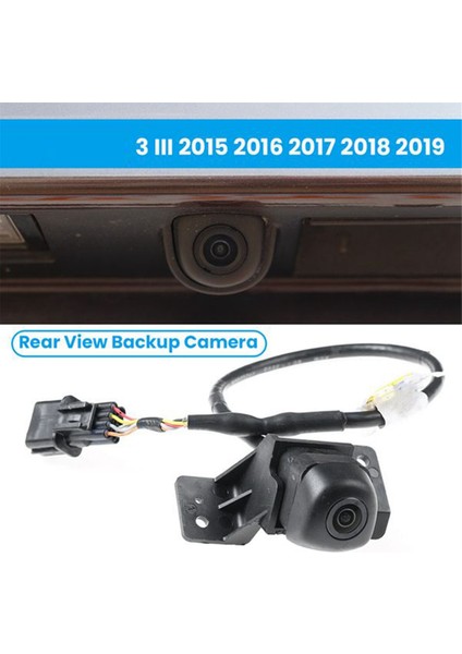 Araba Arka Görünüm Kamerası Assy 95760-D3101 95760-D3100 Hyundai Tucson 3 2015-2018 Park Yardımı Yedek Kamera 95760 D3100 (Yurt Dışından) modelleri