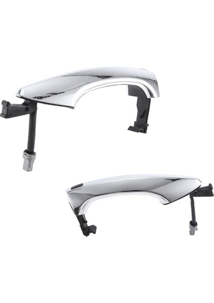 Ön Sol+Sağ Dış Kapı Kolları Hyundai Santa Fe Dm 2013-2018 826512W710 826612W710 Için Araba Sensörü Kapı Kolu (Yurt Dışından)