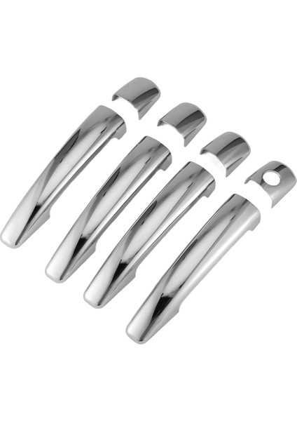 Peugeot 208 2012-2018 Için Luxuriou Chrome Dış Kapı Kolu Kapak Araç Aksesuarları Çıkartmaları Trim Seti (Yurt Dışından) fiyatları