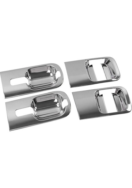 6pcs/set Araba Abs Krom Kapı Kolu Kaseler Hyundai Grand Starex H1 I800 2018-2020 Araba Aksesuarları (Yurt Dışından)