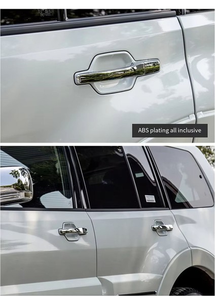 Dış Kapı Kolu Kapak Dış Kapı Kolu Kapağı Kaplama Mitsubishi Pajero V80 2007-2019 (Yurt Dışından) fırsatları