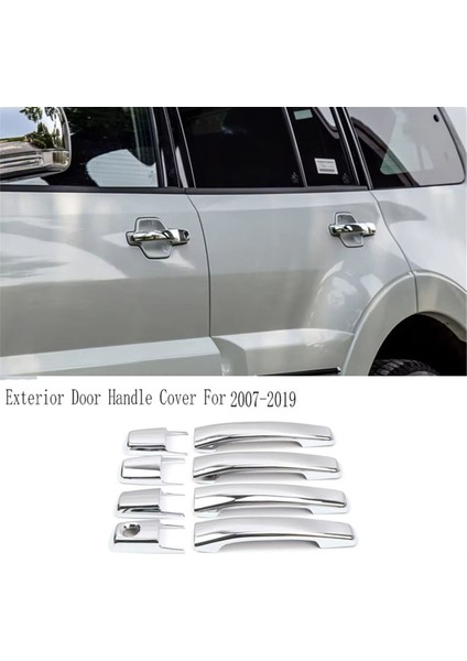 Dış Kapı Kolu Kapak Dış Kapı Kolu Kapağı Kaplama Mitsubishi Pajero V80 2007-2019 (Yurt Dışından) indirimleri