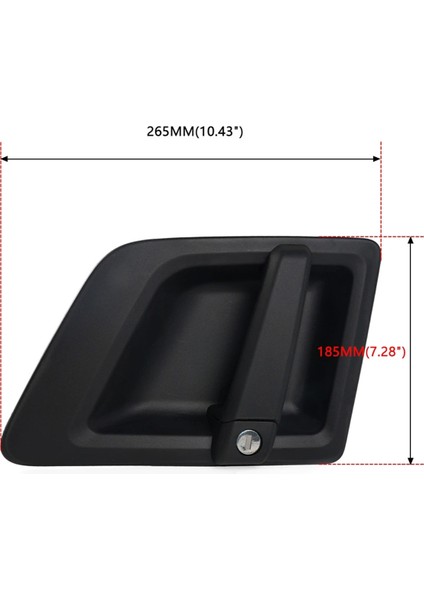 2559145 Kamyon Dış Kapı Kolu Scania Kamyonu Için 2 Tuşlu 2559145L Kamyon Kapı Kolu Parçaları 2559145 Sol (Yurt Dışından) fiyatları