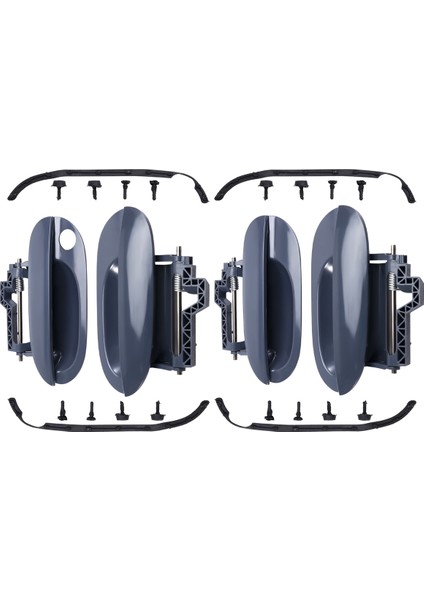 4pcs Dış Kapı Açıcı Kolu 51218245461 51218245462 Bmw 5 Serisi E39 1997-2003 51218245463 51218245464/55/56 (Yurt Dışından) fiyatları