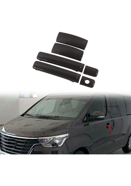 6pcs Hyundai Grand Starex (H1) 2019 2020 Oto Aksesuarları Için Yeni Araba Abs Kapı Tutucu Kapak Trim (Yurt Dışından) fiyatları