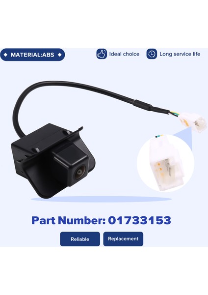 Yeni 01733153 Geely Vision Için Arka Kamera 2015 2016 2017 Yardımcı Ters Kamera Park Parkı Yedek Arka Görünüm Kamerası (Yurt Dışından) indirimleri