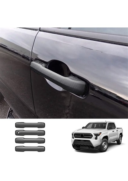 Toyota Tacoma 2024 Araç Kapağı Kapak Dış Saplama Kapak Trim Araba Iç Aksesuarlar Karbon Fiber (Yurt Dışından) fırsatları