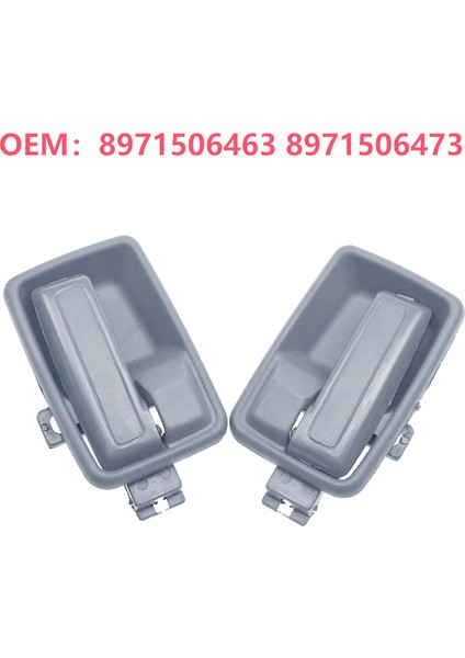 Iç Iç Kapı Kolu Solda Sağ Gri Isuzu Tfr Kbz Kb Pickup 1988-1995 8971506463 8971506473 (Yurt Dışından) fiyatları