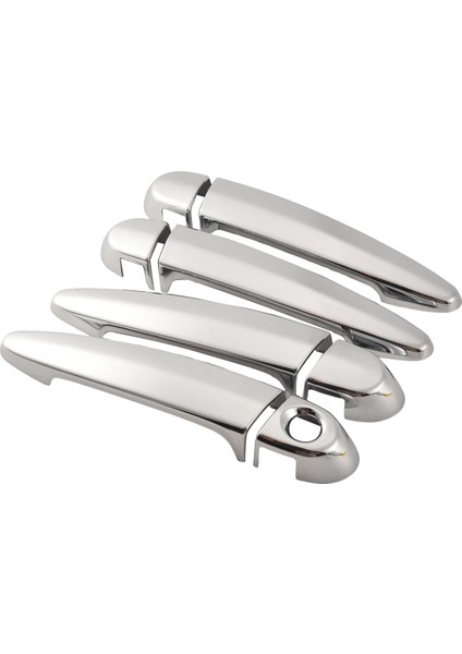 8pcs Set Araç Karbon Fiber Krom Dış Kapı Tutucu Kapak Trims Bmw F30 F30 F35 F34 E70 E71 E84 F25 F26 F20 F31 (Yurt Dışından)