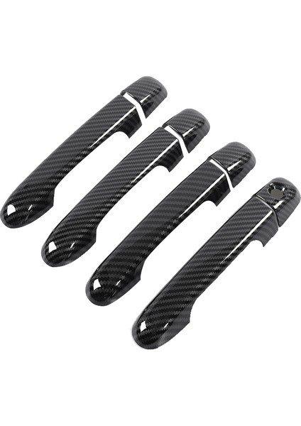 Hyundai Elantra Için 2007 2008 2009 2010 Dış Dış Yan Kapı Kolu Koruyucu Kapak Dışında Karbon Fiber (Yurt Dışından) indirimleri